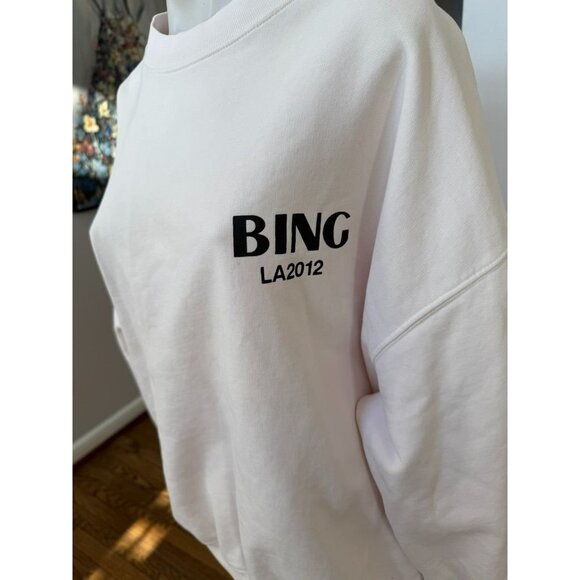 Anine Bing Jaci Sweatshirt Large - Picture 5 of 7